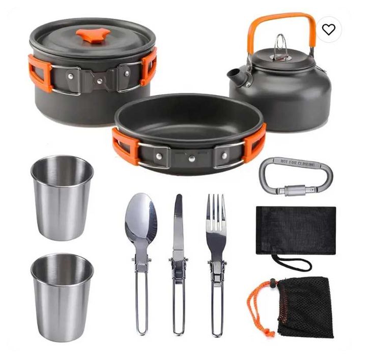 Set de gatit outdoor/camping 18 componente