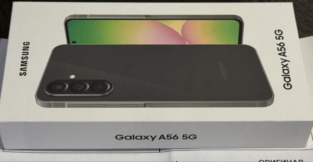 ^НОВ Samsung A56 Graphite 128GB 5G 24м. ГАРАНЦИЯ