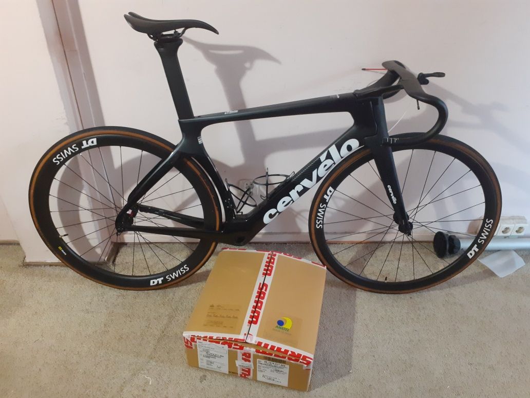 TOTUL NOU -Cervelo S5 disk+ roti ZIPP 454 NSW+Sram AXS 2X12V HRD