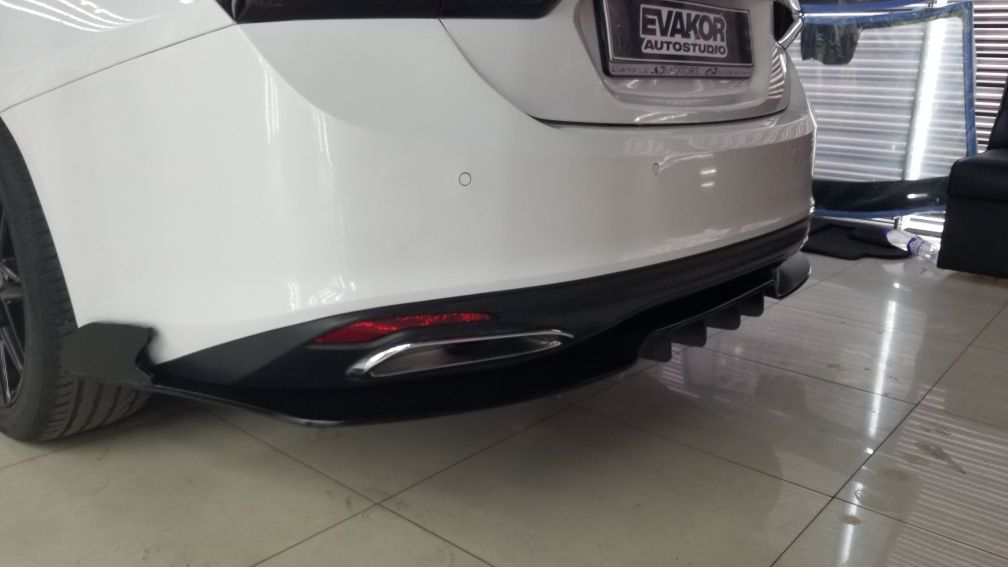 Malibu 2 Tuning spoiler bamperga. ТЮНИНГ БАМПЕРОВ! Губа Splittr