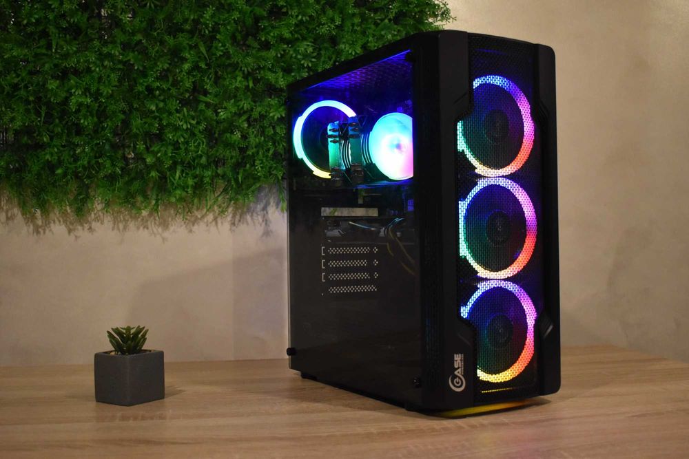 Геймърски компютър Ryzen 5 4500 | GTX 1060 6GB | 16GB RAM | SSD+HDD |
