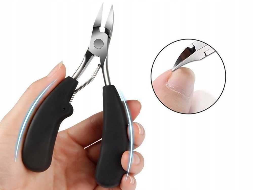 Cleste Profesional pentru Taierea Unghiilor si Cuticulelor din Inox