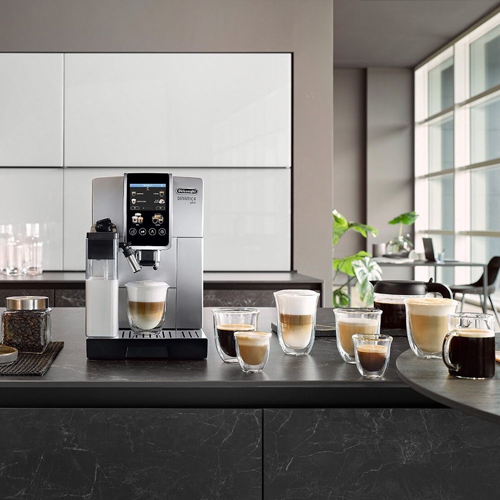 Автоматическая кофемашина Delonghi Dinamica Plus ecam 380.85