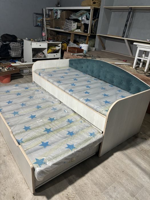 Двухместный детский коовать