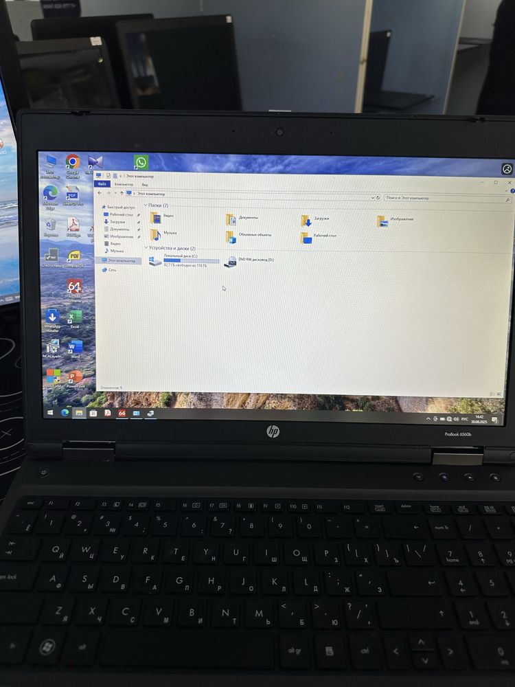 HP Core i5 ОЗУ-8ГБ ССД-128ГБ емкость 100% в отличном состоянии
