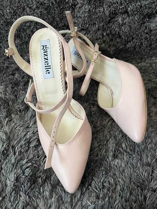 Pantofi din piele naturala, 36