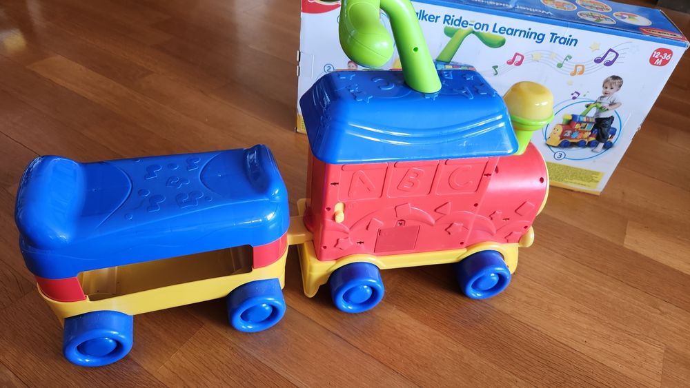 Влакче проходилка WinFun Ride On – 3 в 1 играчка