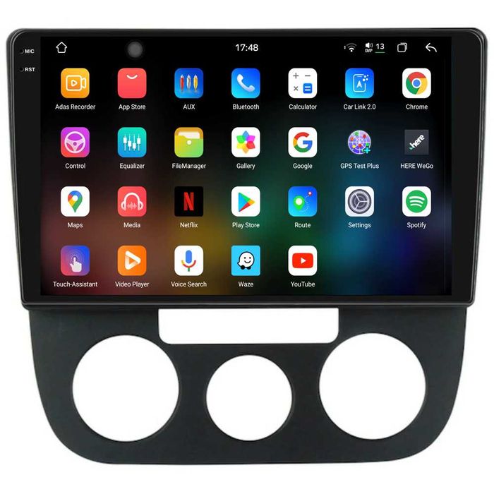 Navigatie Android Dedicata 10Inch, Volkswagen Golf5/Jetta (2004-2009)