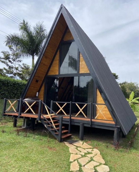 Vand cabane tip A frame