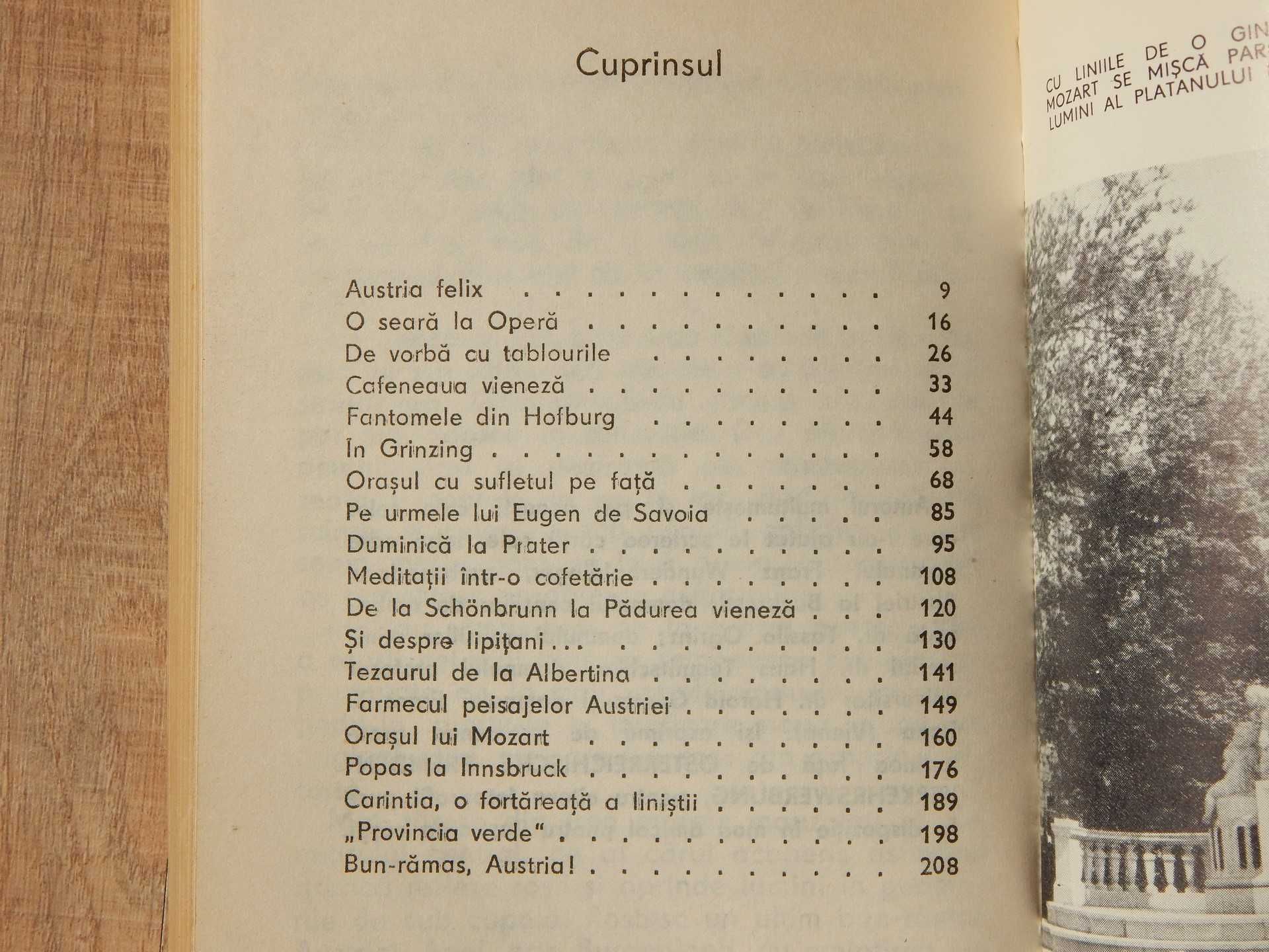 Ceasurile de zi si noapte ale Austriei George Sbarcea 1976