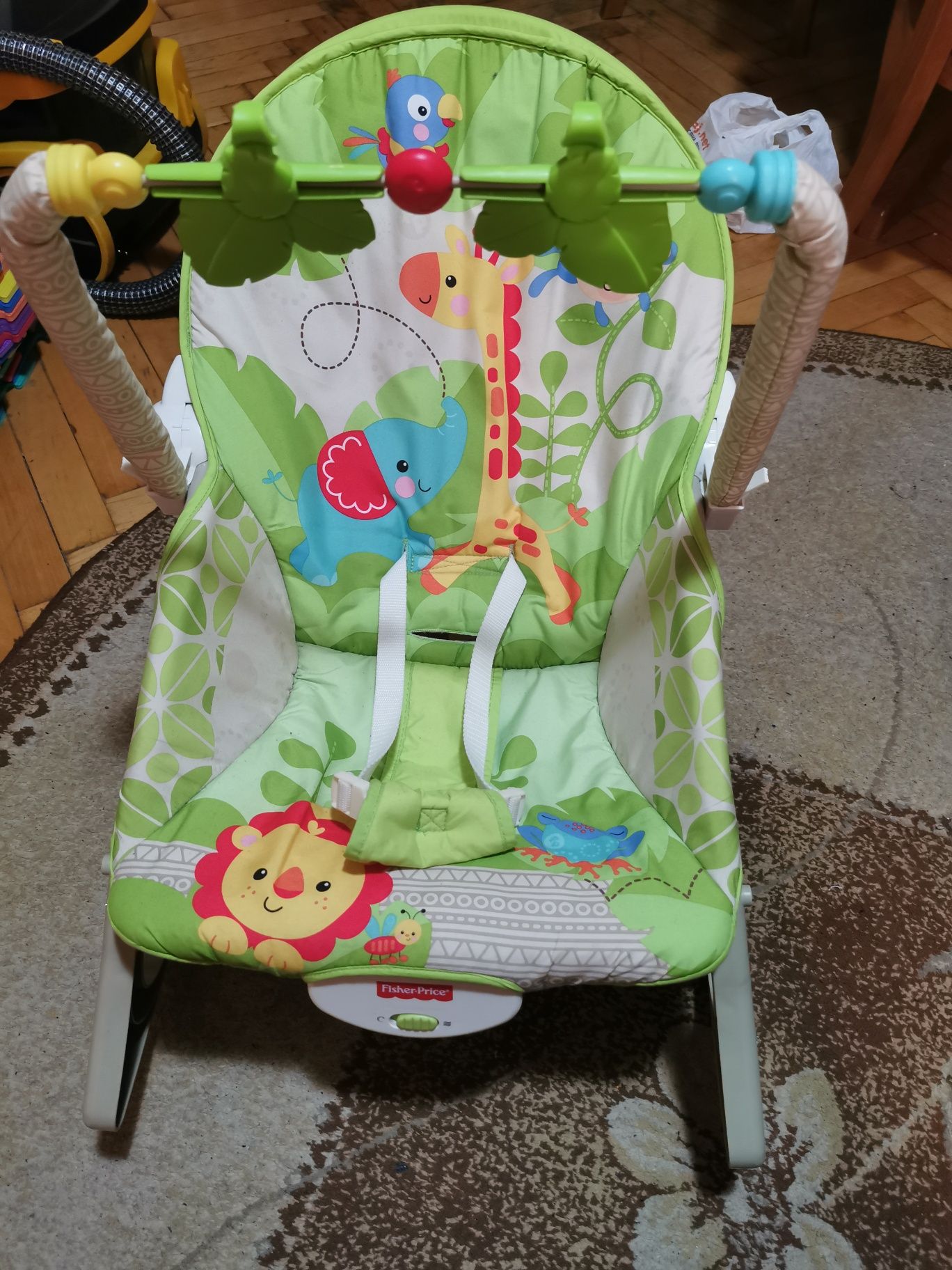 Шезлонг Fisher Price Rainforest friends