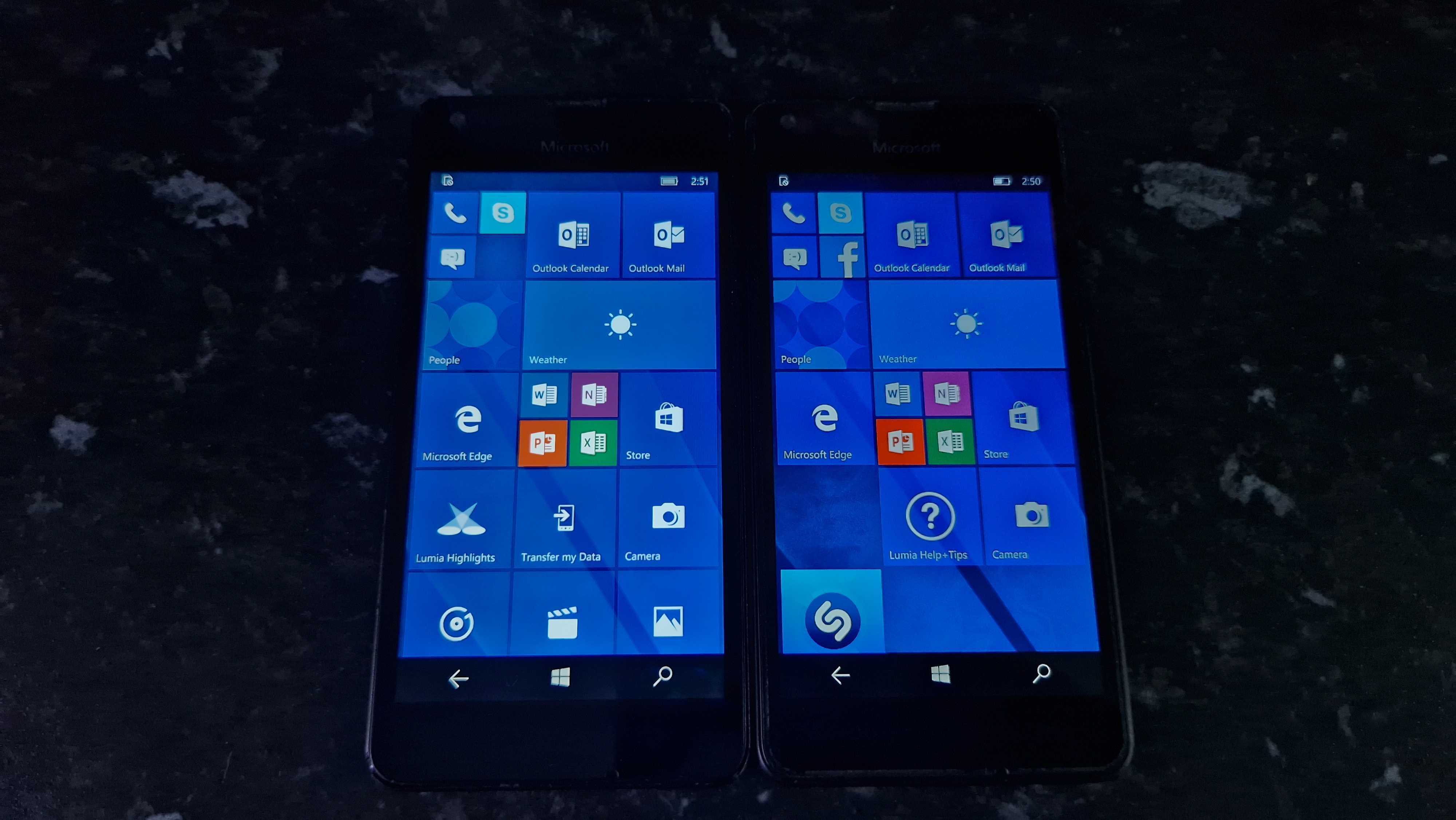Vand 2 Telefoane Nokia Lumia 550 !! Libere Retea 4G !! W10 la 200lei