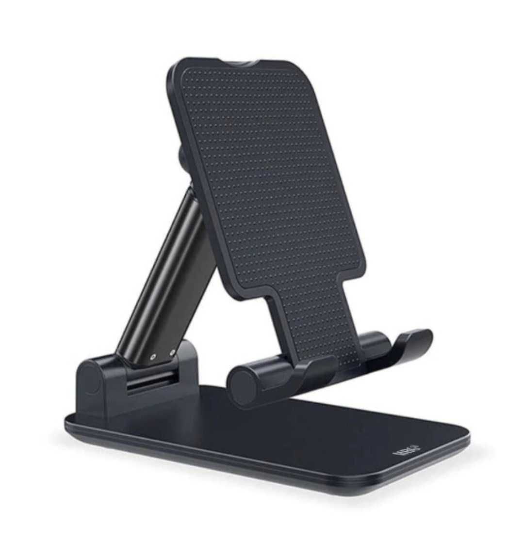 Suport birou universal reglabil pentru telefon / tableta / negru