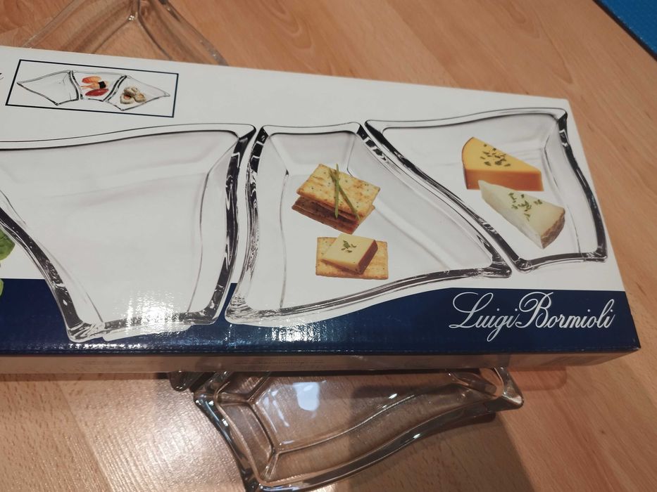 Стъклен сет за гурме Bormio Liluigi-set Parma