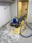 Masina de slefuit BG-250MKII si aspirator industrial Blastrac BDC-1330