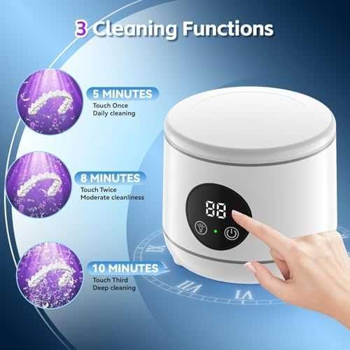 Нова Машина за дълбоко ултразвуково почистване на протези и бижута