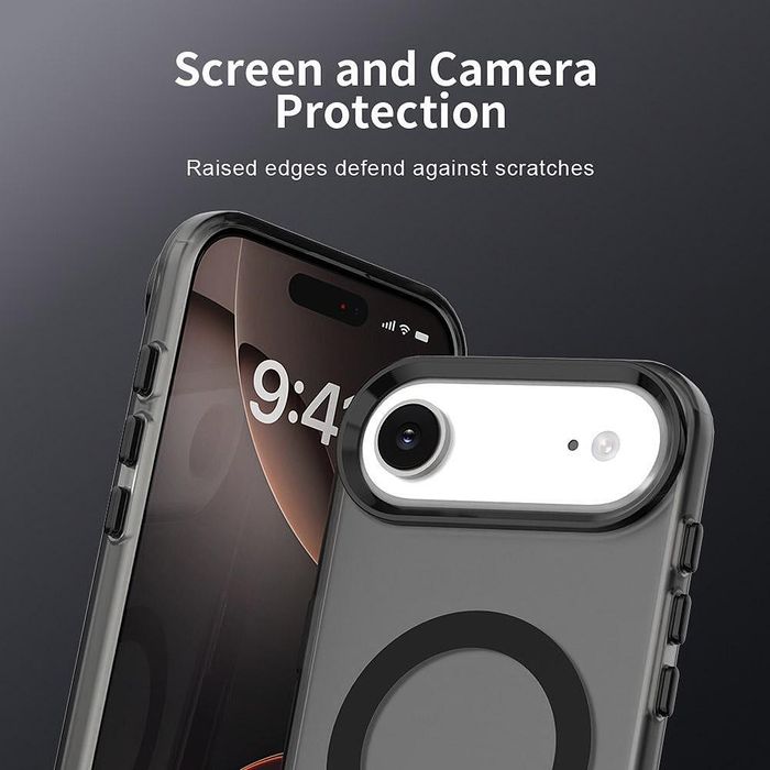 Techsuit candycase magsafe кейс за iphone 17 air – black