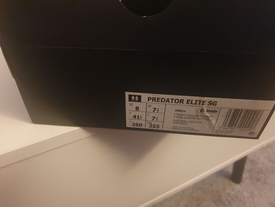 Adidas Predator Elite SG (mărimea 41 ⅓)