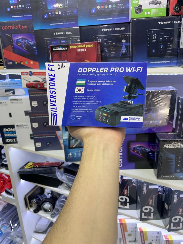 Antiradar Антирадар Silver Stone F1 Doppler pro wifi