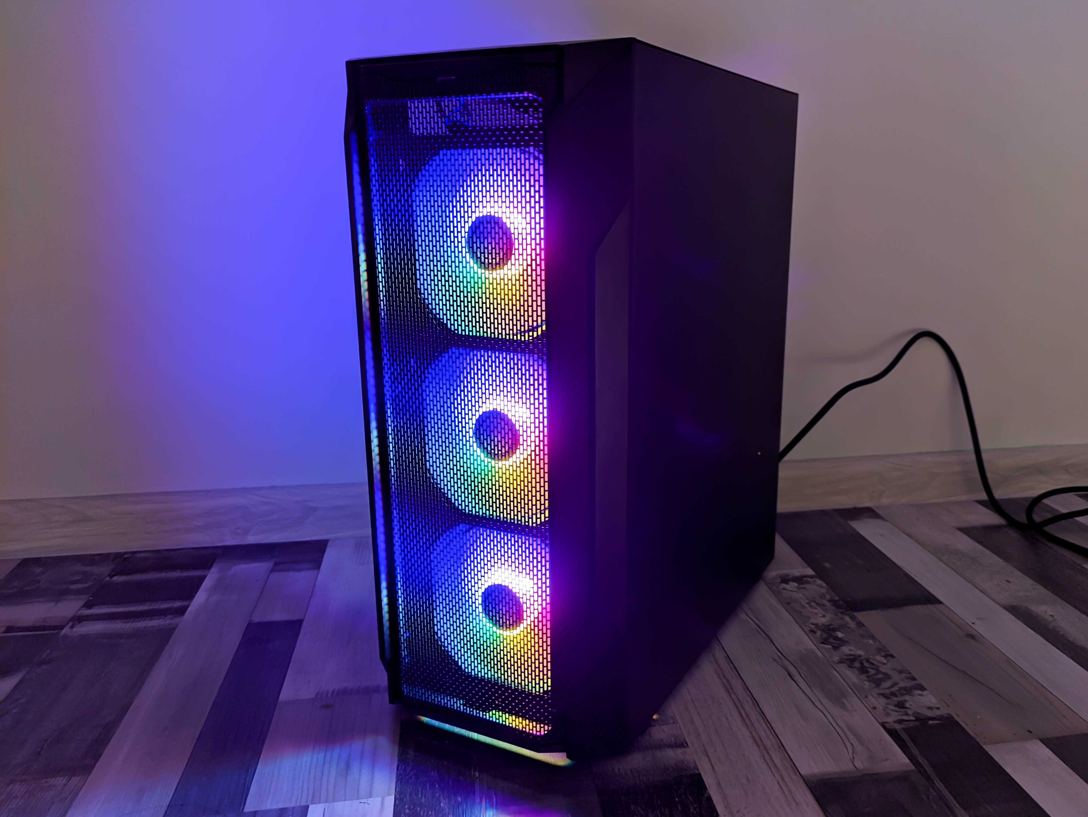 8GB NITRO RX 580 / 16GB RAM / OCTA CORE / Геймърски Компютър Гаранция