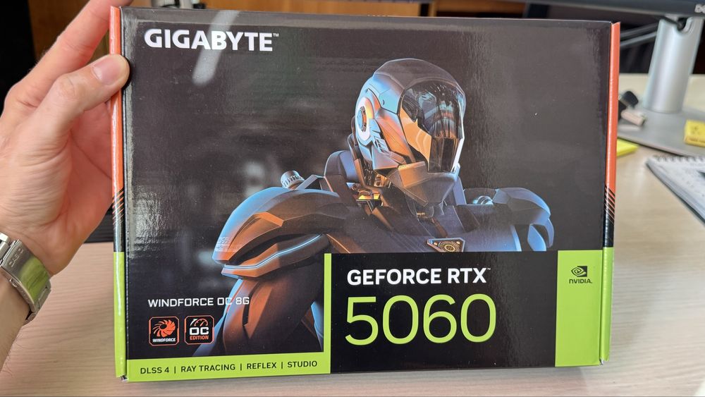 Видеокарта RTX 5060 Gigabyte Windforce oc 8gb