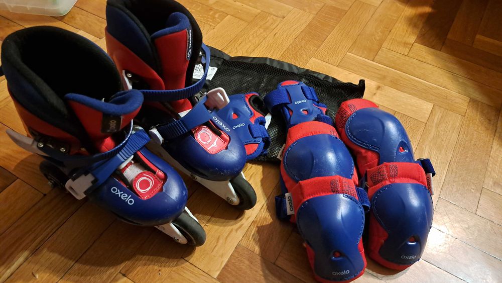 Детски ролери с комплект протектори