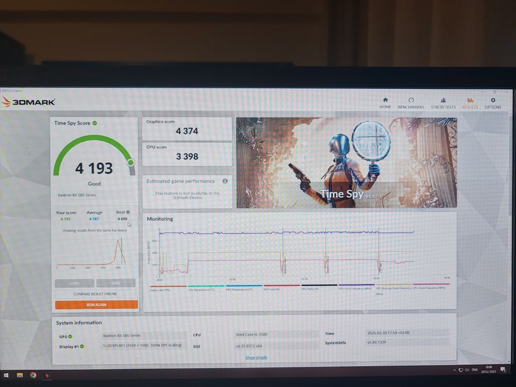 Kit RX 580 8GB + i5 7500