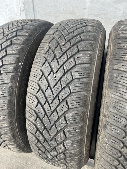 4 бр. зимни гуми 175/65/14 Continental 6 mm DOT 2917