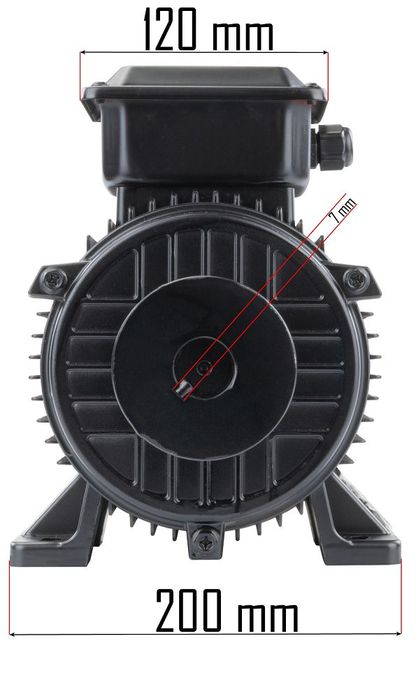 Motor electric 3kw , 2800rpm , Powermat PM-KO-100T-150T-200T-380V-SI