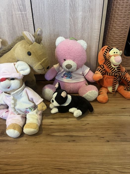 Лот от 14 бр плюшени играчки