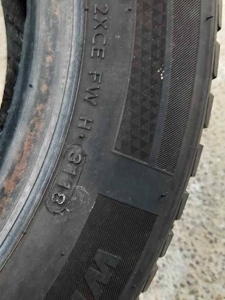 1 Брой Гума 195/60/15 Hankook 6mm 2018DOT