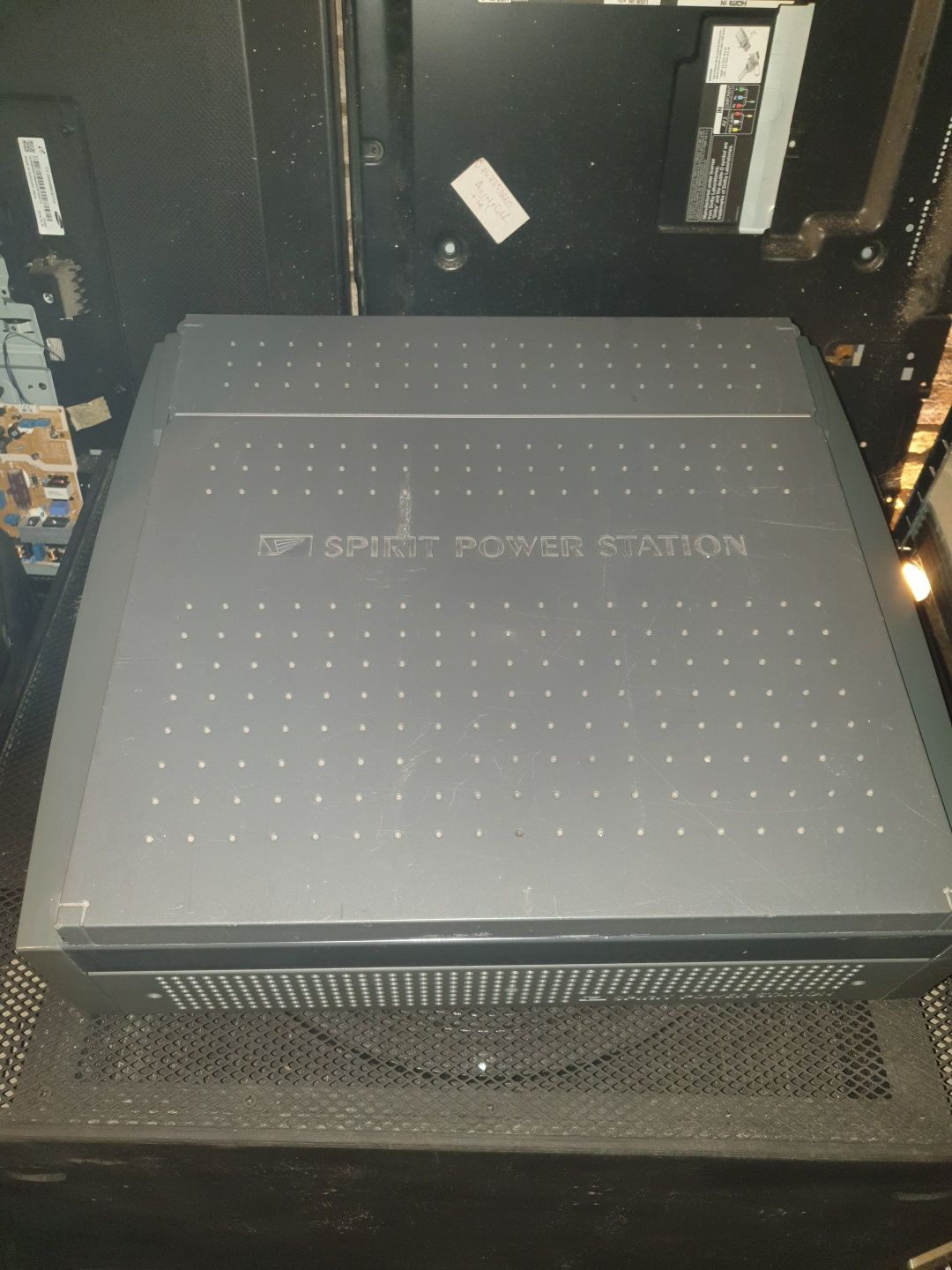 Boxe active Mackie Srm450v1 400w 12toli/mixer activ Soundcraft 600 2x3