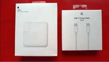 Incarcator +Cablu USB-C 61W ORIGINAL Apple Macbook Pro 13" A1706 A1718