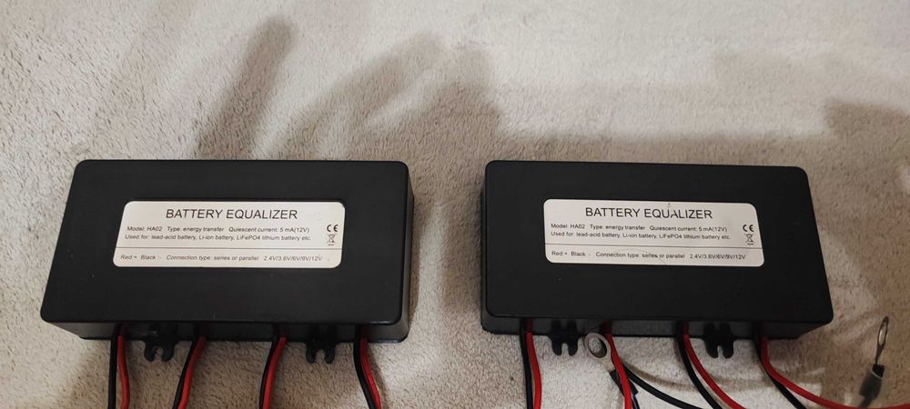 Egalizator baterii 48V, 4 x 12V, HA02, LCD GEL AGM PB-Acid.