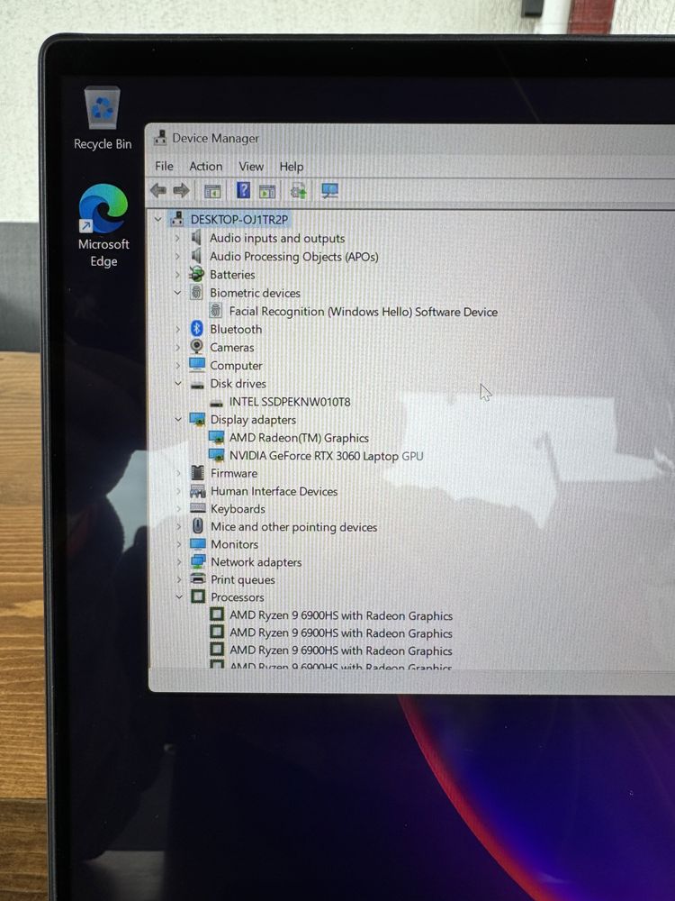 Laptop Asus Rog Flow X16 2 in 1 Touch QHD+ 165hz, 32GB, Ryzen 9 6900H