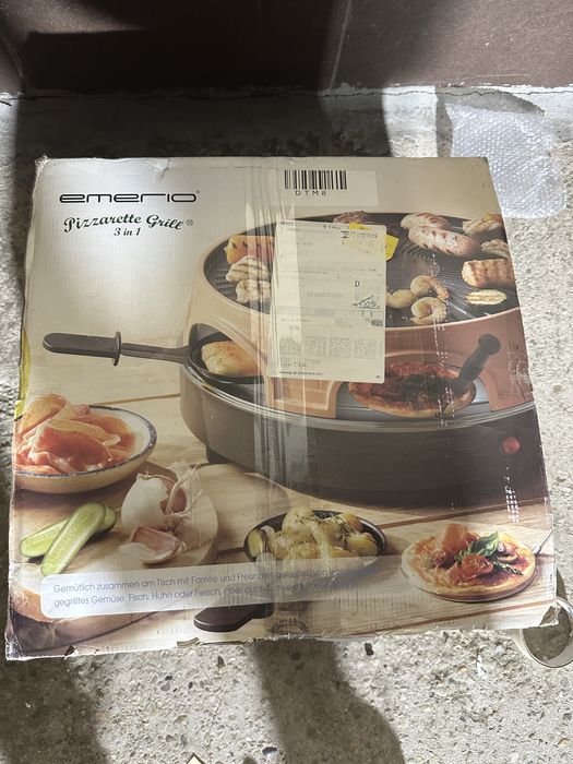 Aparat pizza /grill Emerio