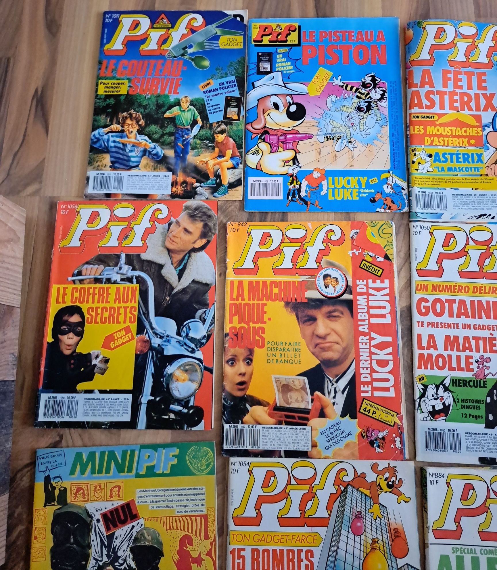 Стари списания Пиф , комикси Pif