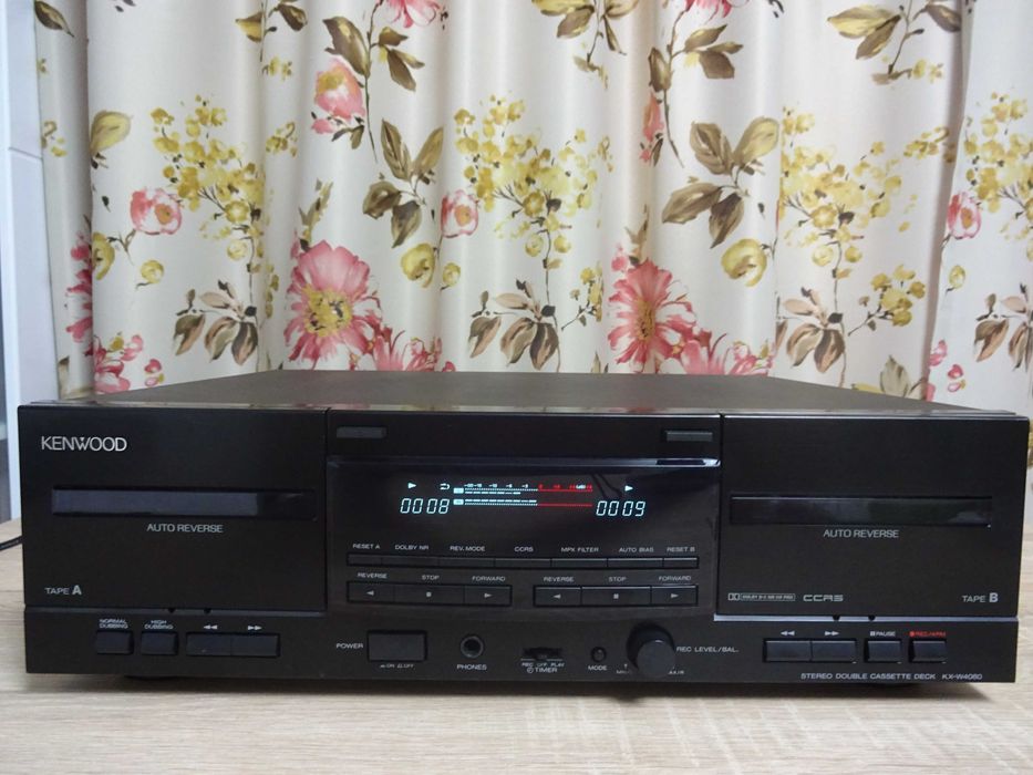 Casetofon deck Kenwood KX-W4080 dublu autorevers