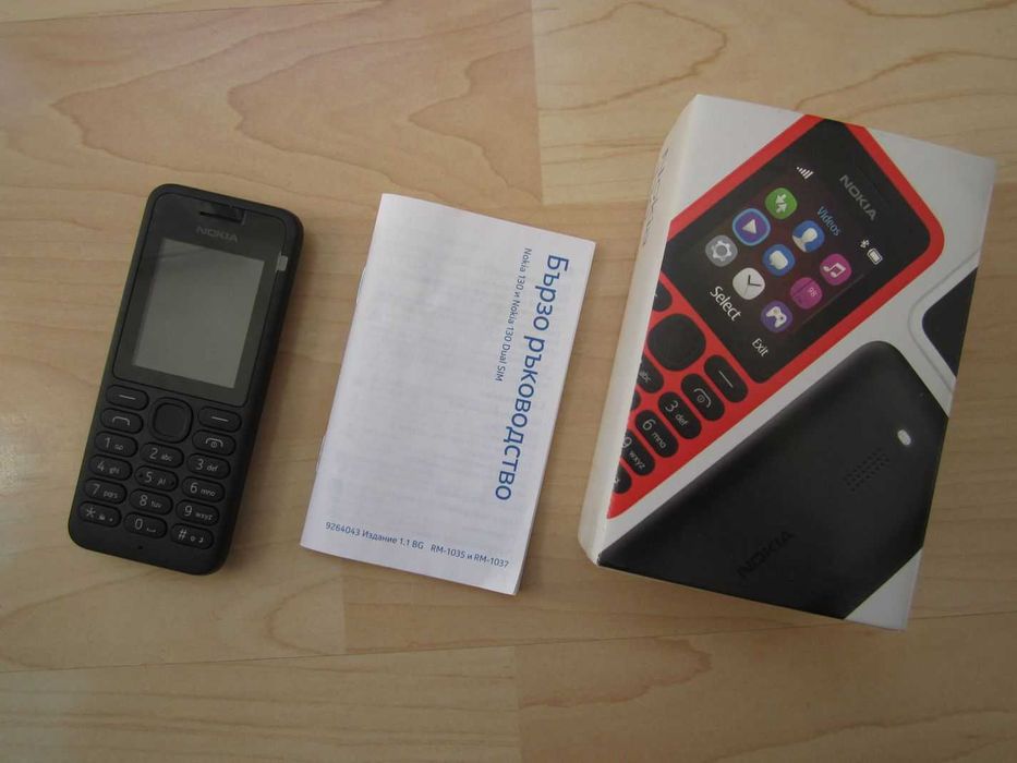 GSM Nokia 130 - чисто нова