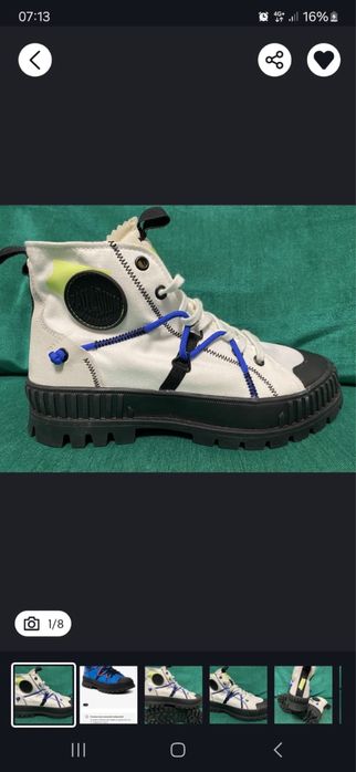 Vand ghete palladium marimea 40 noi