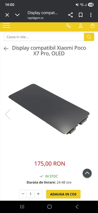 Xiaomi poco x7 pro spart , funcțional perfect