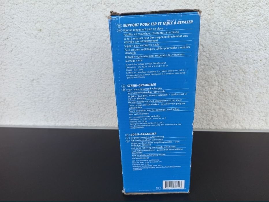 Suport organizare fier masa de calcat haine organizator aquapur