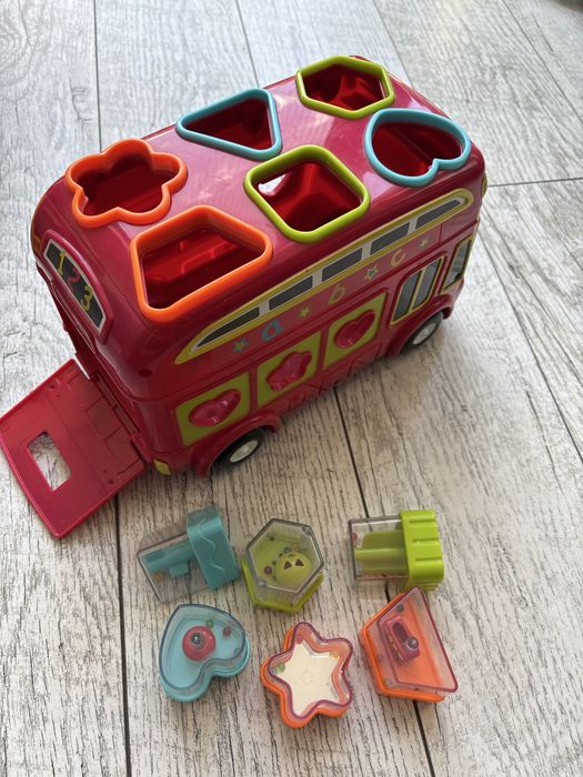 Autobuz sortare forme ELC Mothercare si Bucsa