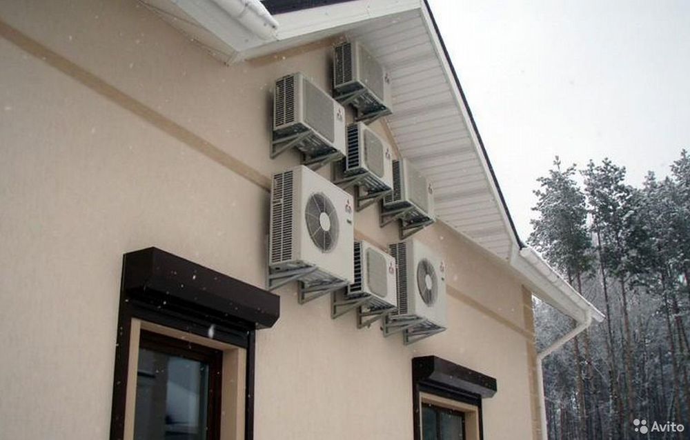 Установка кондиционера и заправка демонтаж