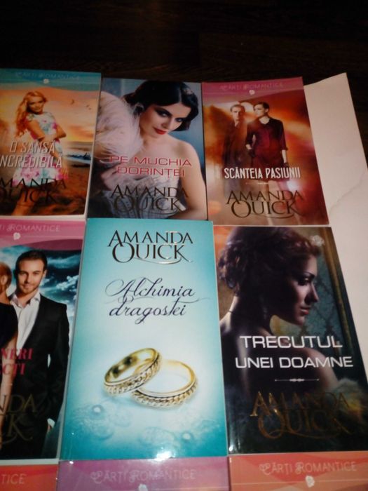 Carti romanticeAMANDA QUICK  33 volume noi noute colectie