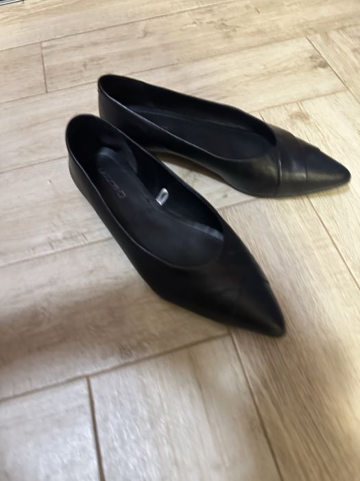 Обувки от естествена кожа тип балеринки - 39 номер