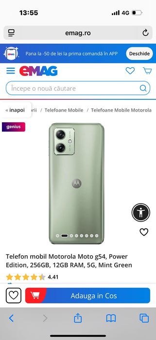 vând Motorola g54