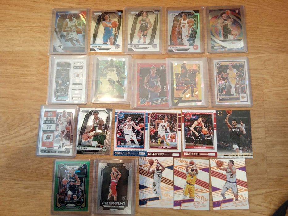 Pachetele si cartonase baschet NBA Panini donruss topps