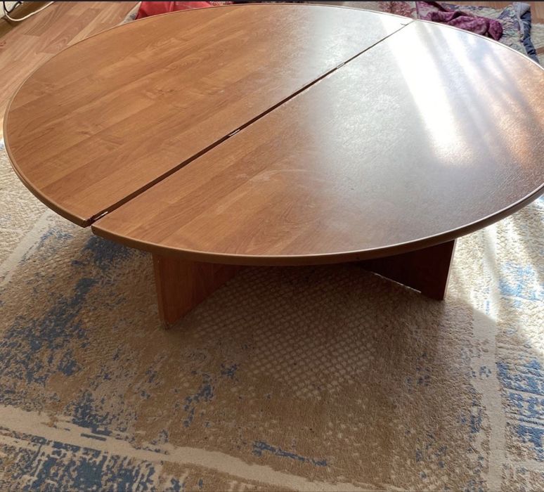 Круглый НАПОЛЬНЫЙ СТОЛ, жер стол на 12 персон