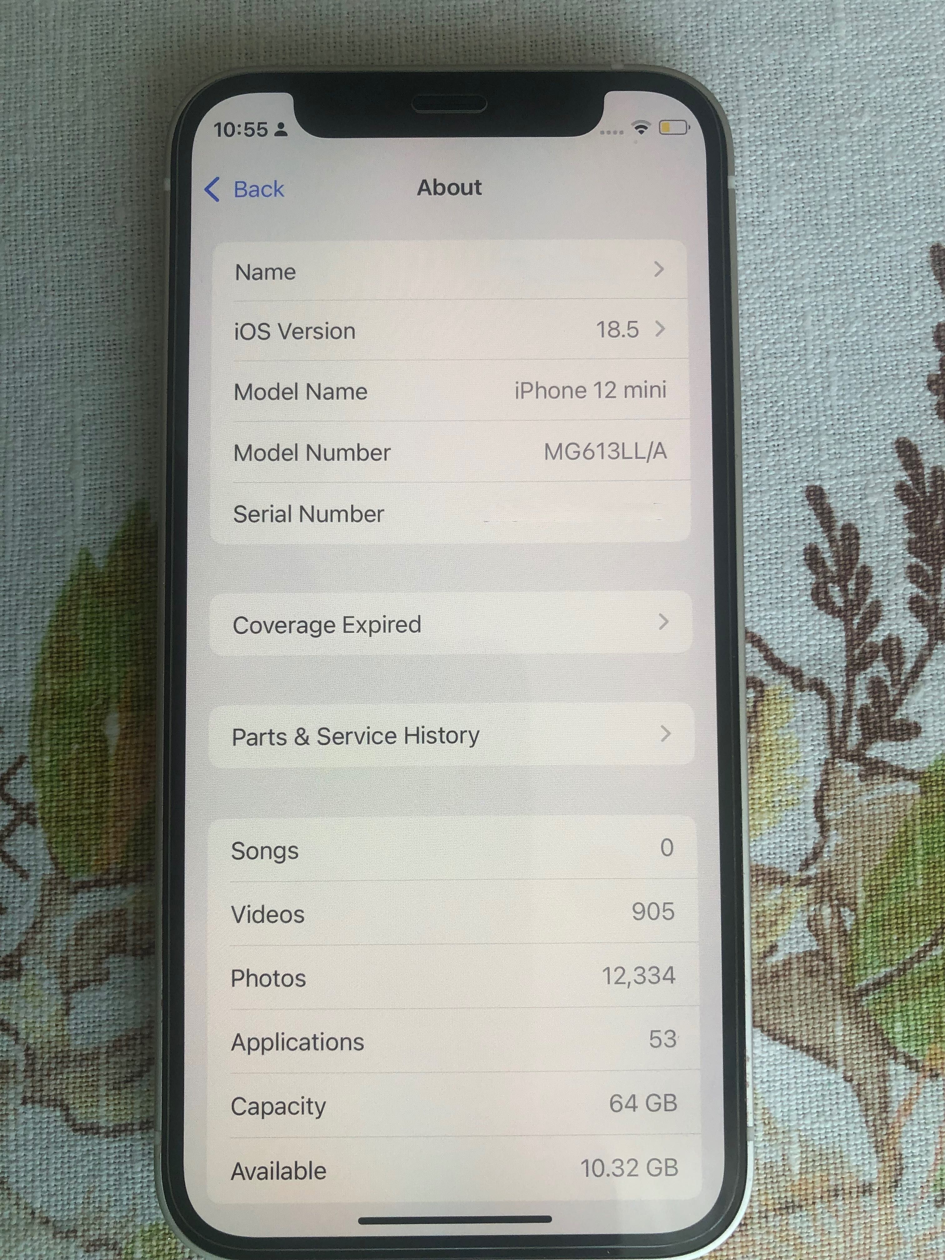 iPhone 12 mini 64GB бял
